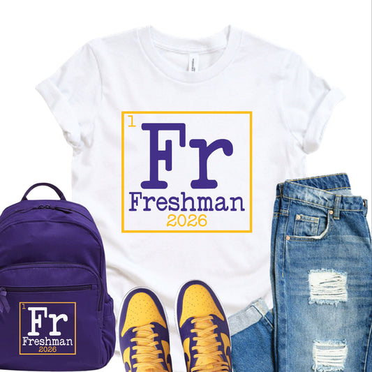 Freshman 2023 T-Shirt, Freshman graduation shirt, Freshman class of 2023 shirt, Class of 2023 shirt, Class Element T-shirt, School Tee